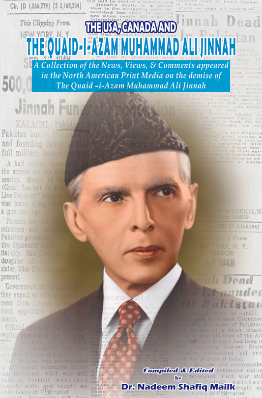 The USA, CANADA And The Quaid I Azam Muhammad Ali Jinnah Fiction House